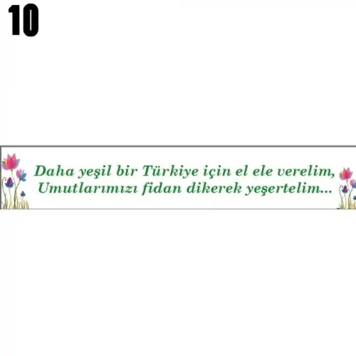 Değerlerimiz Kiriş Yazısı Modelleri