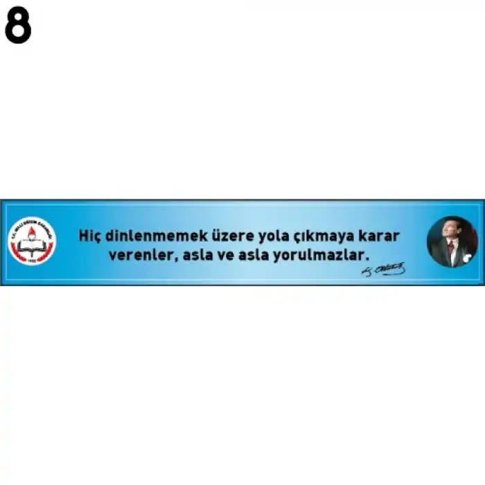 Atatürk Kiriş Yazısı Modelleri