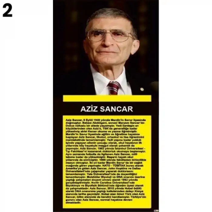 Aziz Sancar Kapı Giydirme