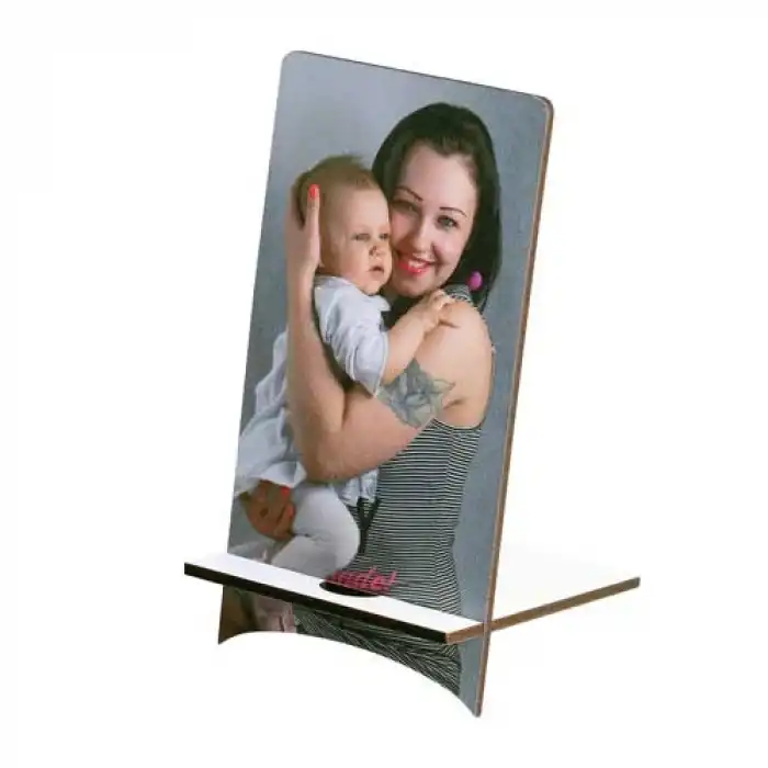 Baskılı Eko.MDF Telefon Standı 1