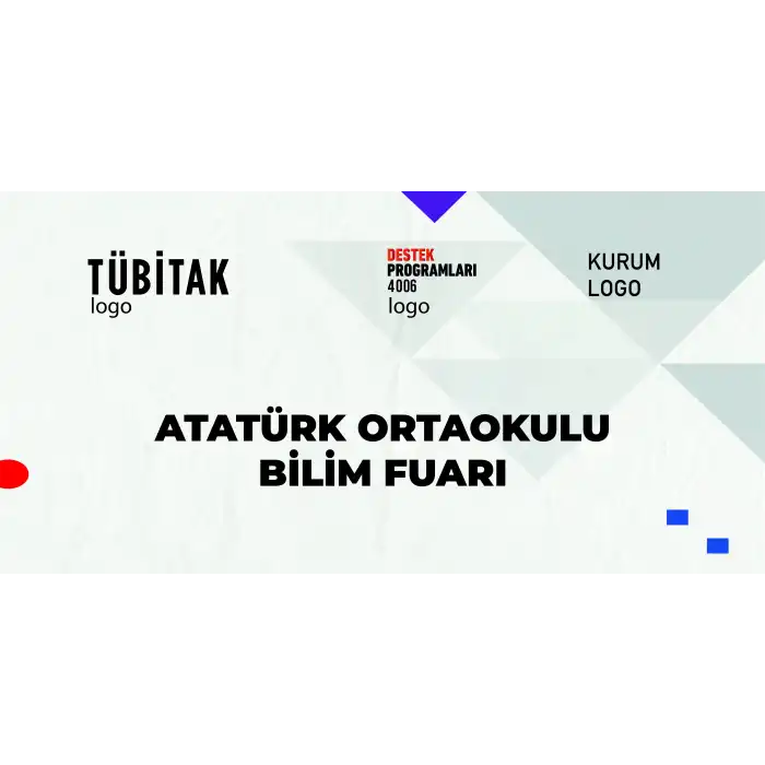 Bilim Fuarı Brandası Görünürlük Rehberine Uygun