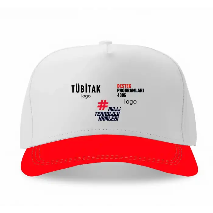 Bilim Fuarı Şapka 3 Logolu