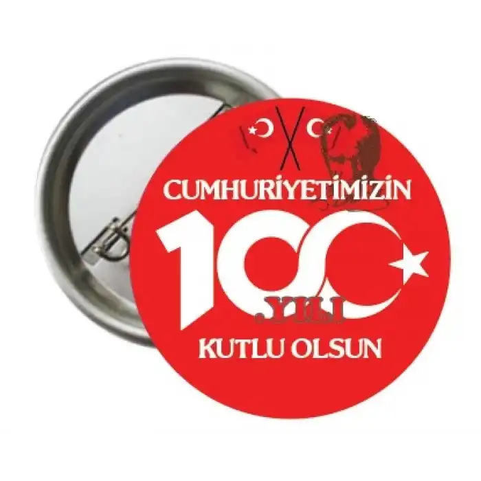 Cumhuriyetimizin Yüzüncü Yılı Rozeti 2