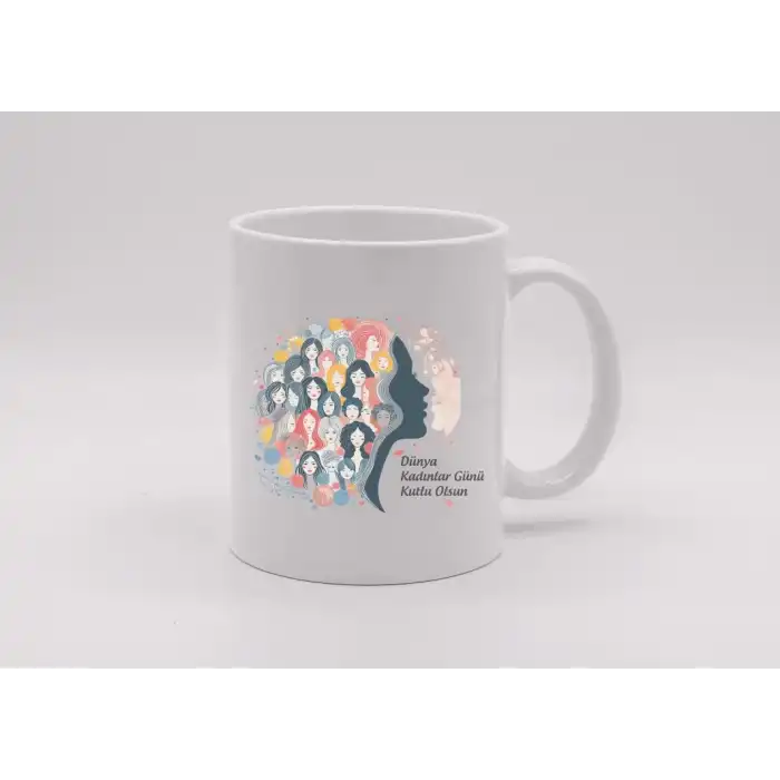 Dünya Kadınlar Günü Baskılı Kupa 2