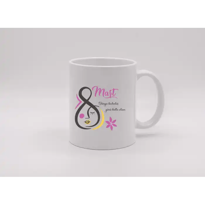 Dünya Kadınlar Günü Baskılı Kupa 1