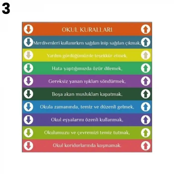 Eğitim Merdiven Yazıları