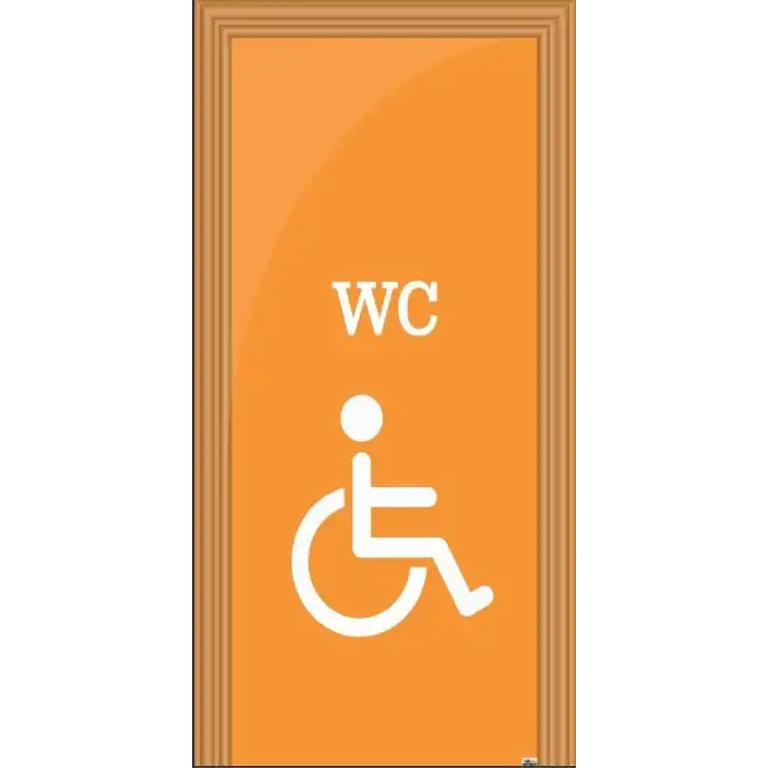 Engelli WC Kapı Giydirme