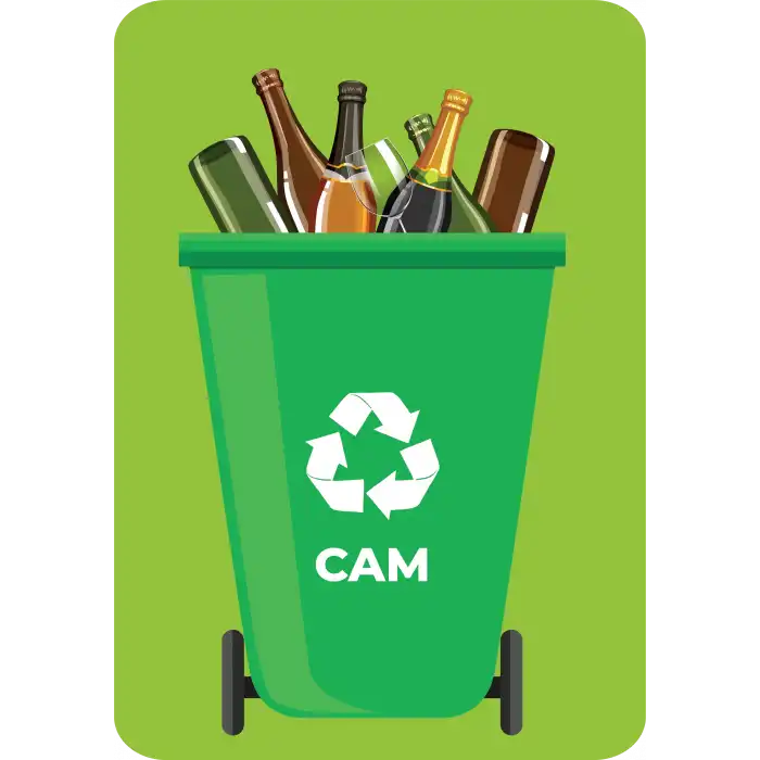 Geri Dönüşüm Kutusu Baskılı set