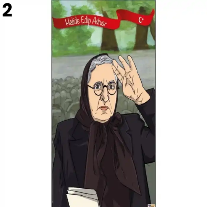 Halide Edip Adıvar Kapı Giydirme