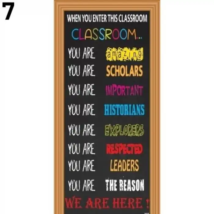 İngilizce Dersliği Kapı Giydirme