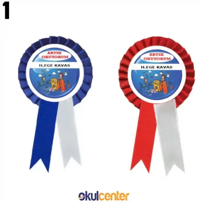 İsimli Artık Okuyorum Kokartı