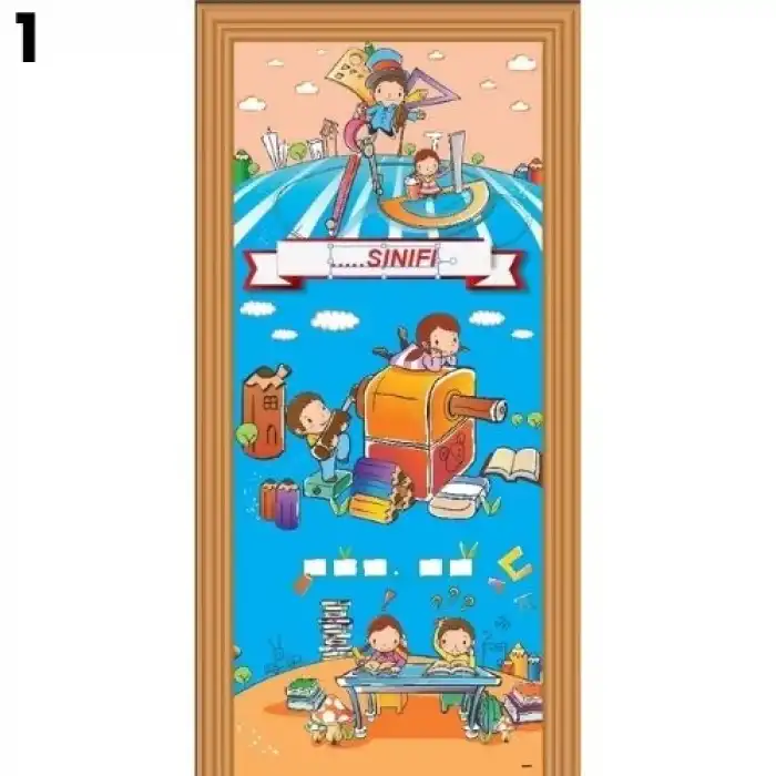 İsimli İlkokul Kapı Giydirme Çeşitleri