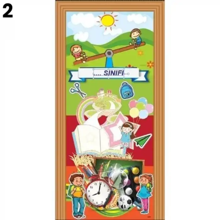 İsimli İlkokul Kapı Giydirme Çeşitleri