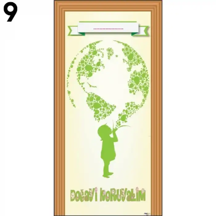 İsimli İlkokul Kapı Giydirme Çeşitleri