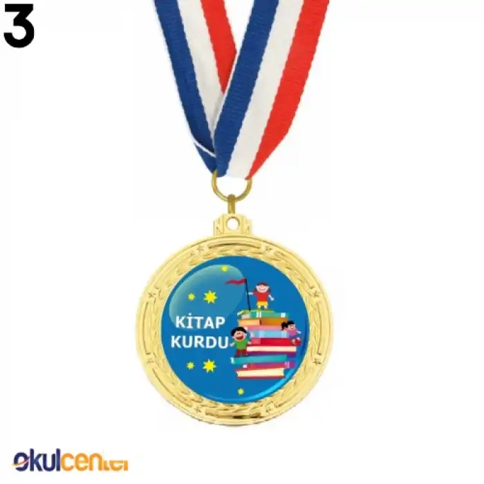 İsimli Kitap Kurdu Madalyası