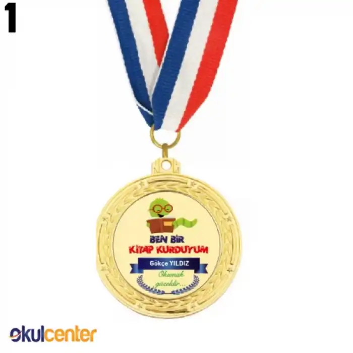 İsimli Kitap Kurdu Madalyası
