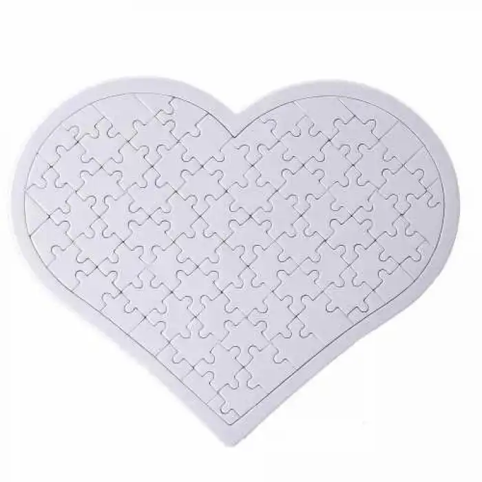 Kalp Puzzle 81 Parça
