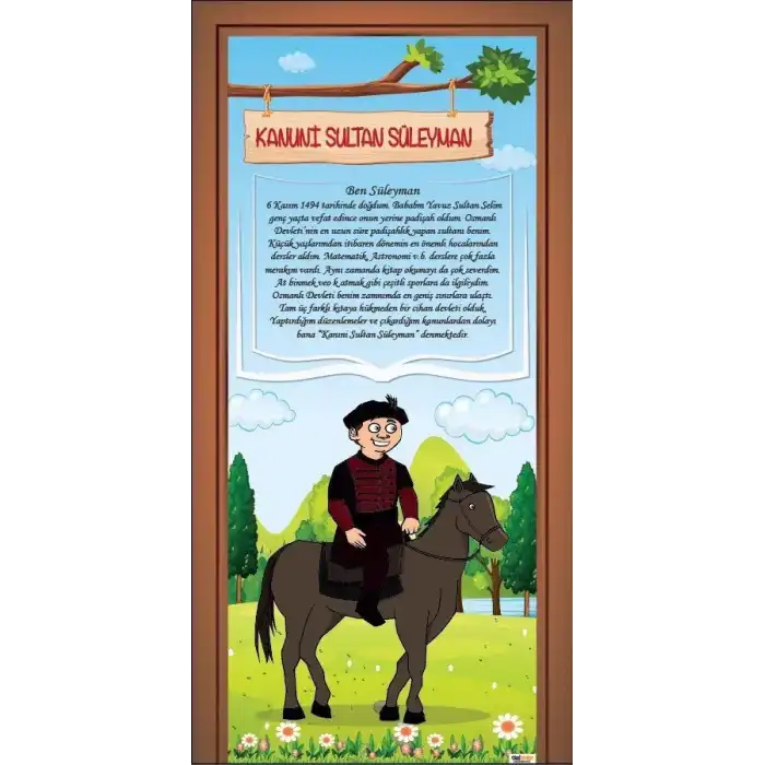 Kanuni Sultan Süleyman Kapı Giydirme