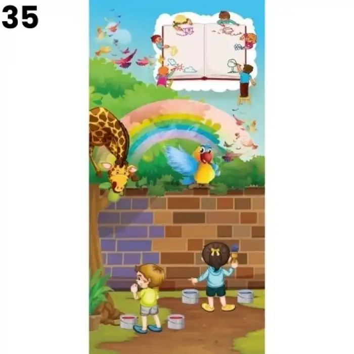 Ana Sınıfı Kapı Giydirme Tasarımları