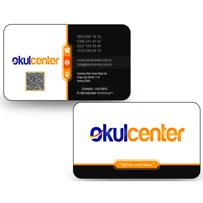 Kartvizit - Özel Kesim, Kabartmalı