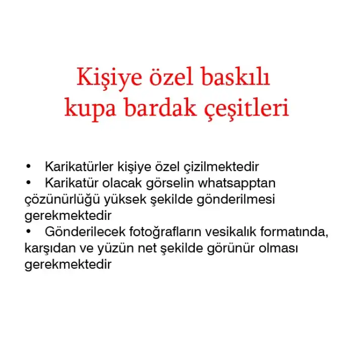 Kişiye Özel Karikatür Çizimli Kupa Bardak - Öğretmen