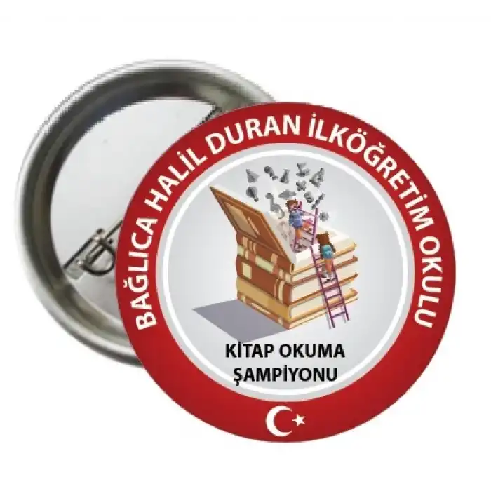 Kitap Kurdu Rozeti 6