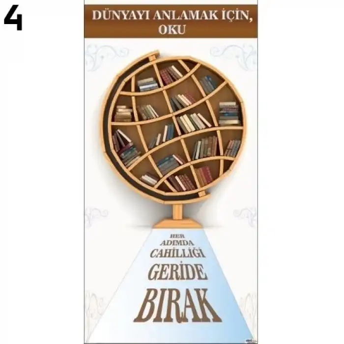 Kütüphane Kapı Giydirme