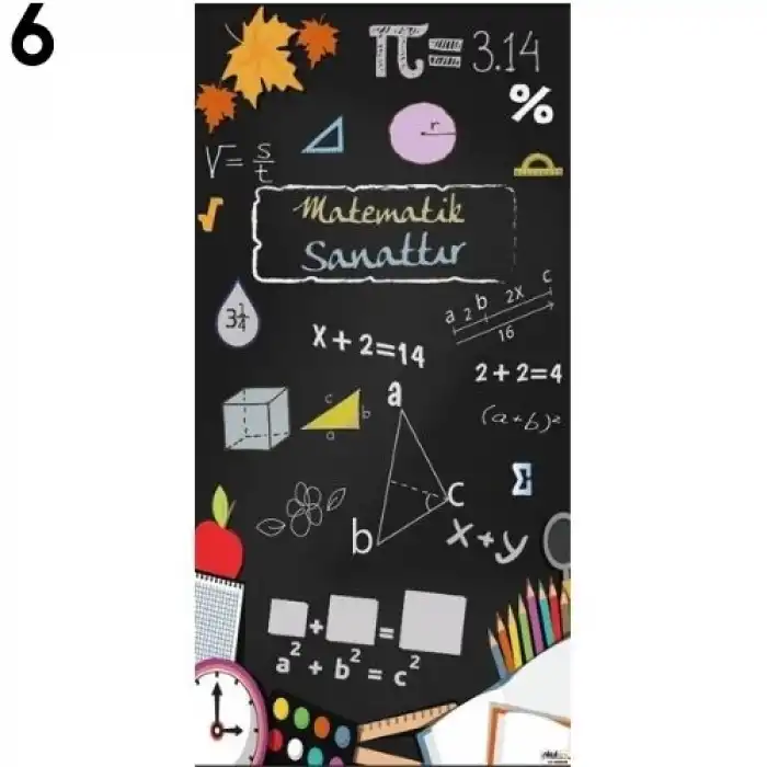 Matematik Dersliği Kapı Giydirme