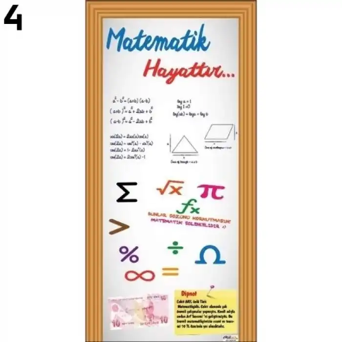Matematik Dersliği Kapı Giydirme