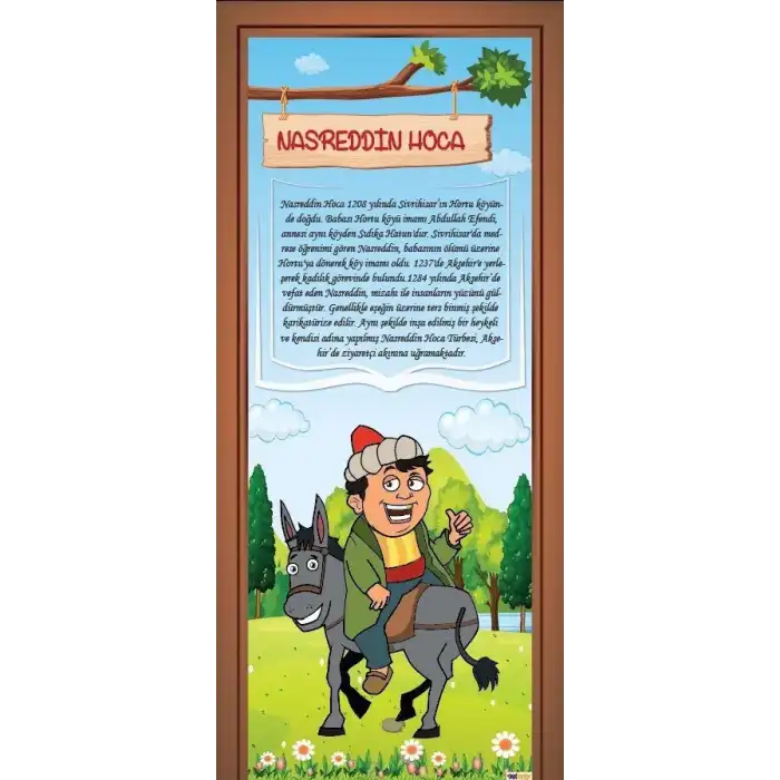 Nasreddin Hoca Kapı Giydirme