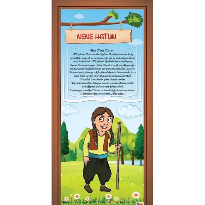 Nene Hatun Kapı Giydirme