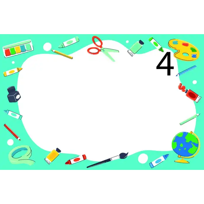 Öğrenci İsimli Dolap Etiketi