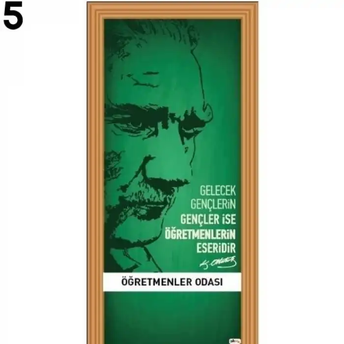 Öğretmenler Odası Kapı Giydirme