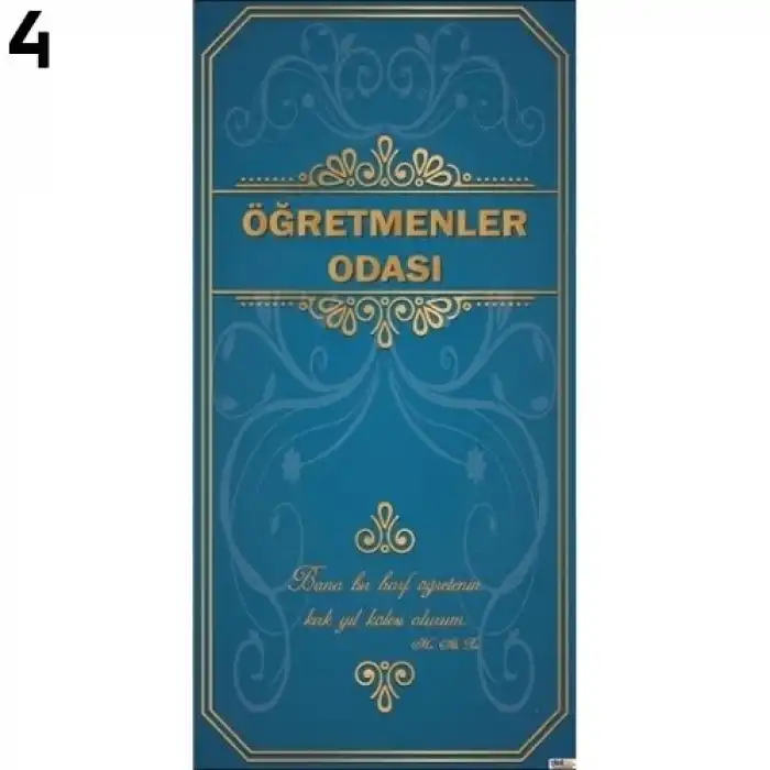 Öğretmenler Odası Kapı Giydirme
