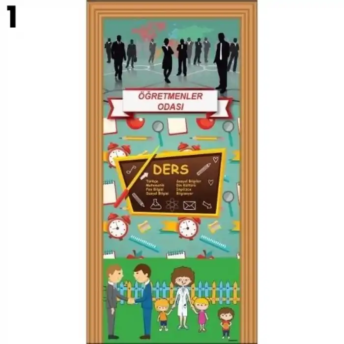 Öğretmenler Odası Kapı Giydirme