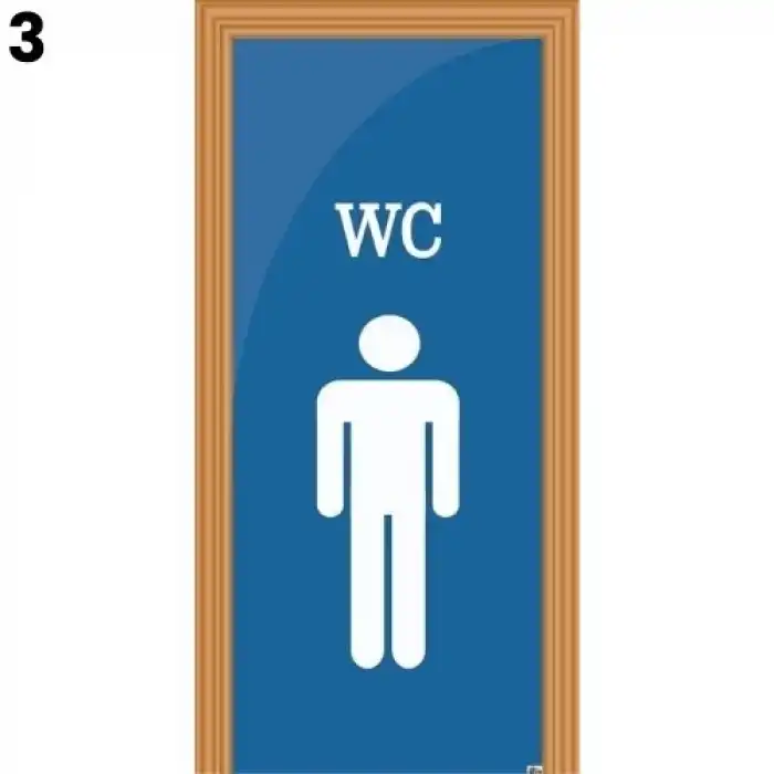 Okul WC Kapı Giydirme (Erkek)