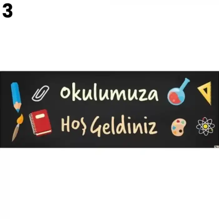 Okulumuza Hoş Geldiniz Kiriş Yazısı Çeşitleri