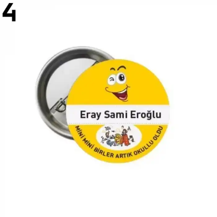 Okuluna Hoş Geldin Rozeti