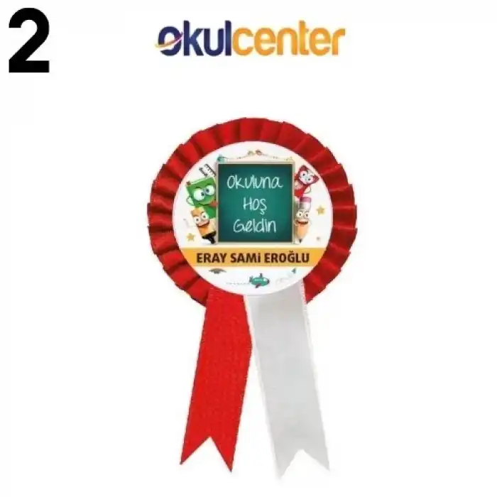 Okuluna Hoşgeldin Kokartı