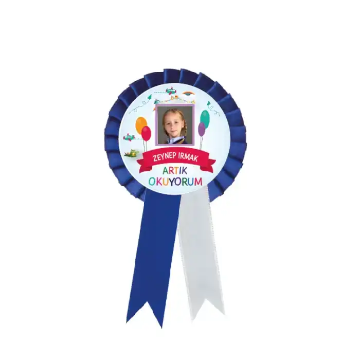 Resimli Artık Okuyorum Kokartı