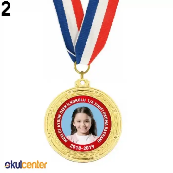 Resimli Artık Okuyorum Madalyası