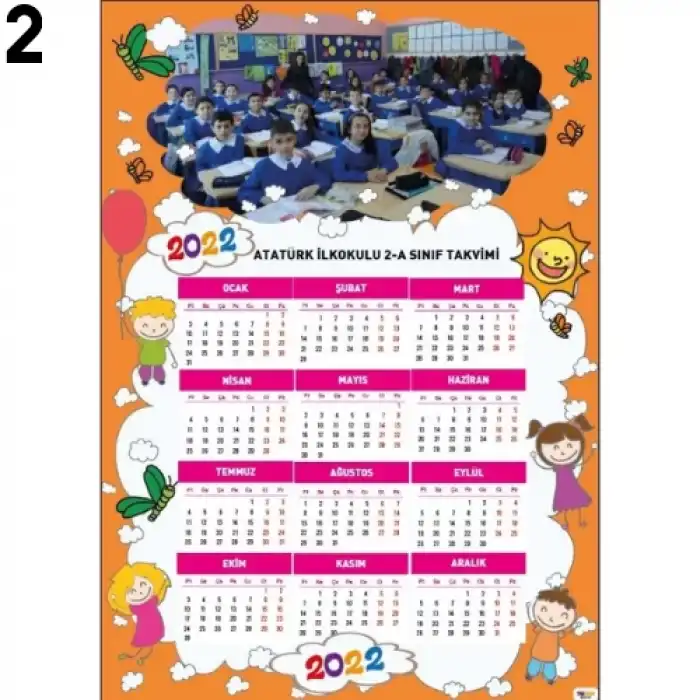 Sınıfa Özel Takvim ile öğrencilerinizin zaman yönetimini kolaylaştırın. Kişiselleştirilmiş ve eğlenceli tasarım. Şimdi satın alın ve sınıfınızı düzenleyin!