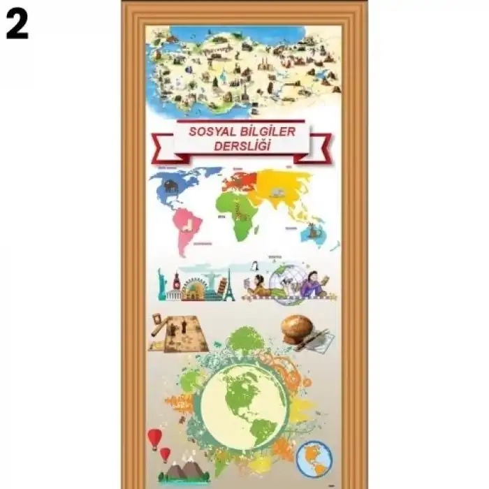Sosyal Bilgiler Kapı Giydirme