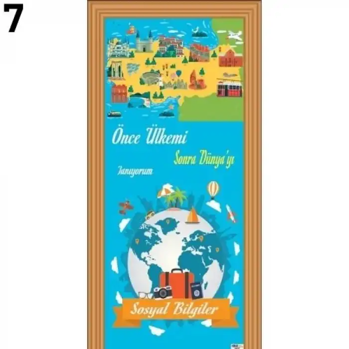 Sosyal Bilgiler Kapı Giydirme