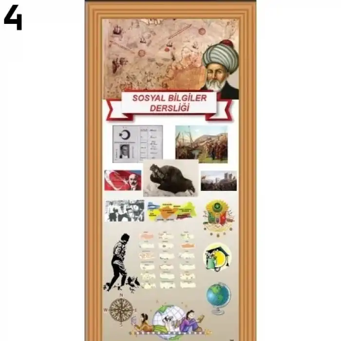 Sosyal Bilgiler Kapı Giydirme