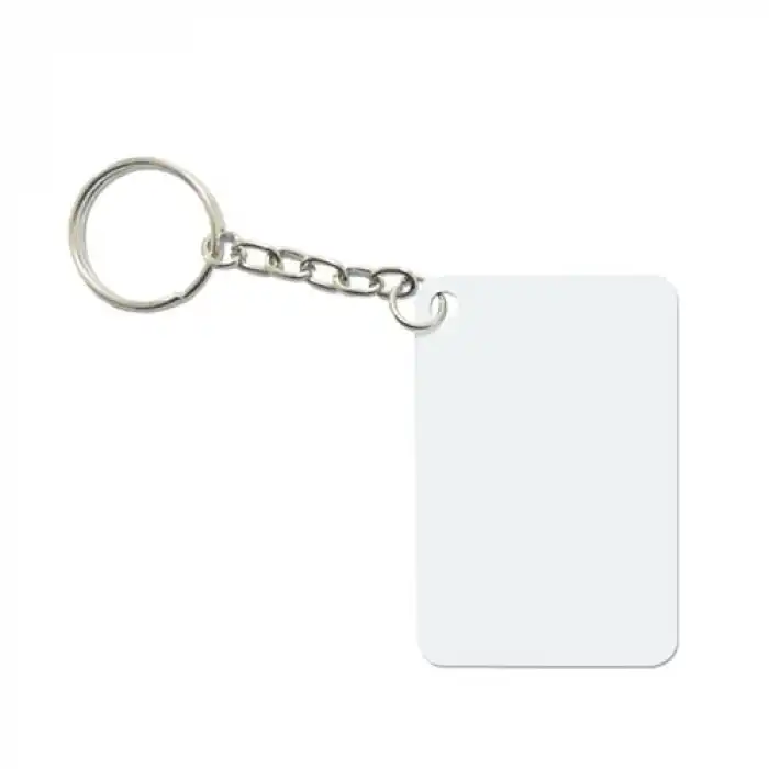 Sub.Dikdörtgen Metal Anahtarlık 4x6 cm