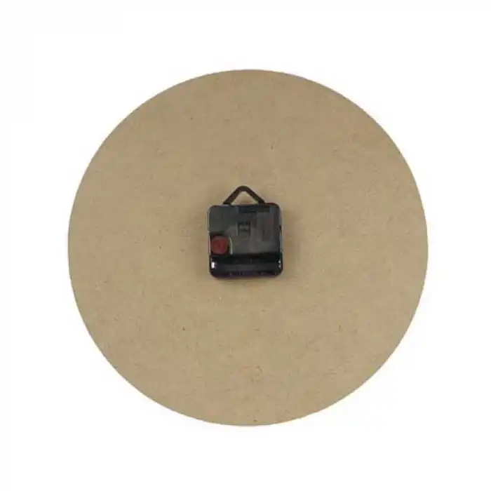 Baskılı Eko.MDF Yuvarlak Saat