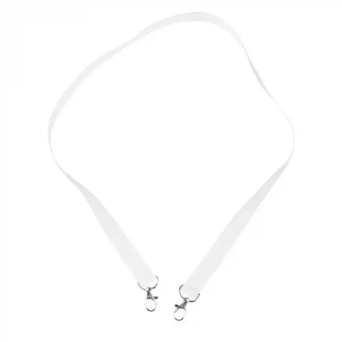 Sublimasyon İki Kancalı Kart Boyun Askı İpi