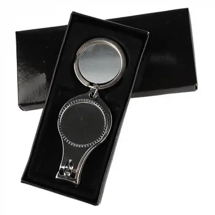 Sublimasyon Metal Tırnak Makası Anahtarlık