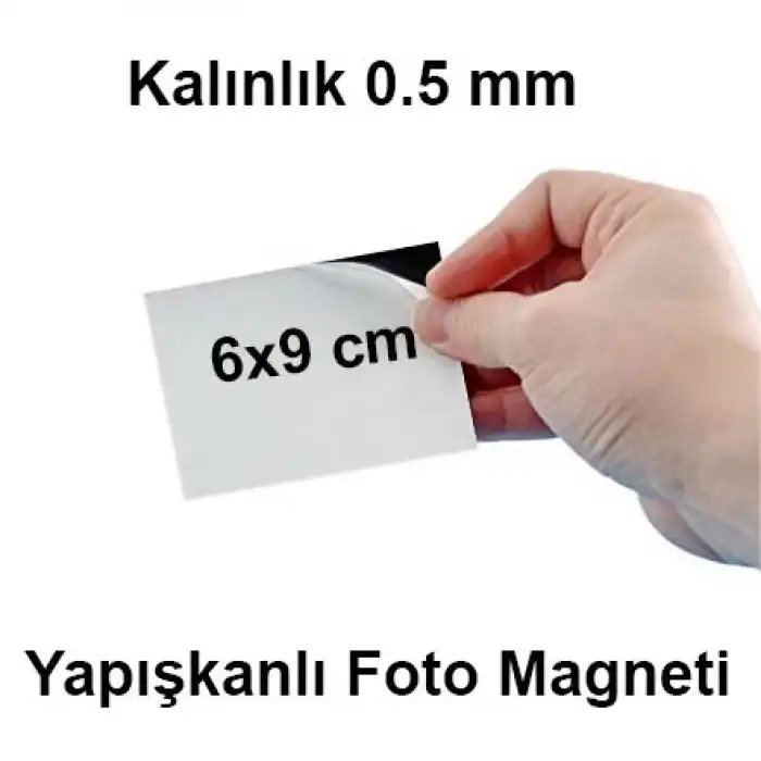 Yapışkanlı Fotoğraf Magneti 1